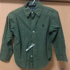 ラルフローレン　100cm 男の子用ボタンダウン　長袖シャツ