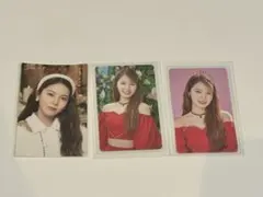 NiziU アヤカ　オンラインくじ　ステッカー　シーグリ　トレカ　3枚セット