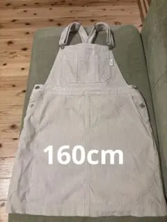 ♡Love toxic ラブトキ♡ ベージュ コーデュロイ ジャンバースカート