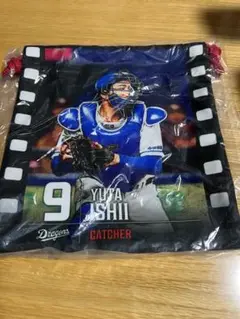 メルカリ便　中日石伊選手　最終章巾着