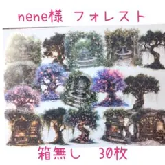 nene様 Fairy Forest PETステッカー 30枚 断捨離・整理中