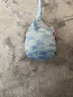 青色迷彩ジンベイザメぬいぐるみ