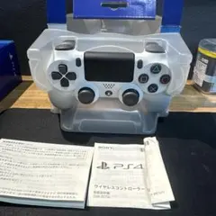 【DUALSHOCK4ワイヤレスコントローラーGlacier White】