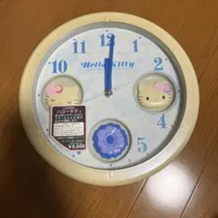 ハローキティ　からくり時計　レトロ　訳あり　レア　サンリオ　2002年