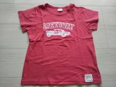 FARM 車柄Tシャツ赤 140cmのサムネイル