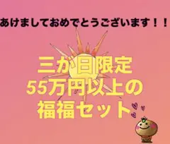 三が日限定55万円以上の福福セット