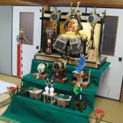 五月人形　三段飾り【1】　(【1～5】５点セット販売)のサムネイル