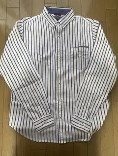 BEAMS HEART ストライプシャツ