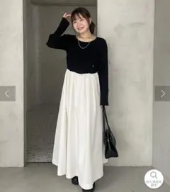 プレート付きドッキングワンピース