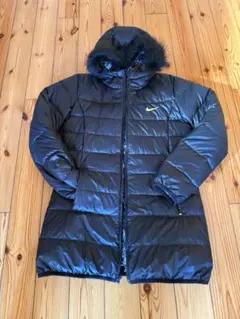 Nike フード付きロングダウンジャケット