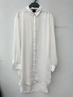 アルマーニエクスチェンジ　ロングシャツ　ワンピース　Lのサムネイル
