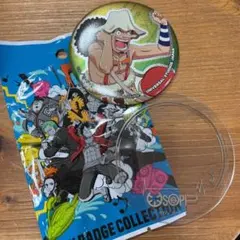 USJ ONE PIECE 缶バッジコレクション ウソップ