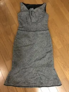 ペイトンプレイス　ツイードワンピースM