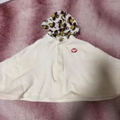 ヒスミニ　ベビーポンチョ羽織