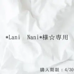 *Lani Nani*様☆専用