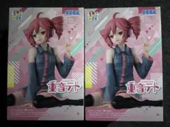 重音テト ちょこのせ プレミアムフィギュア2体セット 新品未開封