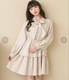 ワンピースレディース長袖秋、冬