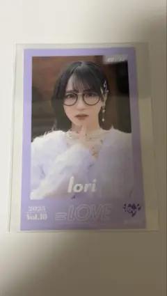 =LOVE 野口衣織 ミニフォトカード Vol.10