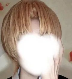 ウィッグ ショート オレンジ