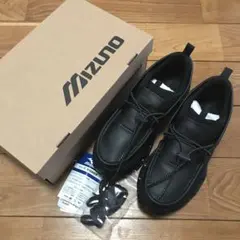 新品 wave prophecy moc MIZUNO スニーカーローファー 黒