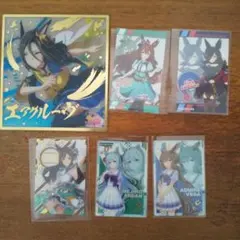 ウマ娘 色紙 カード ステッカー