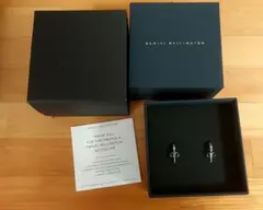 Daniel Wellington フープピアス シルバー
