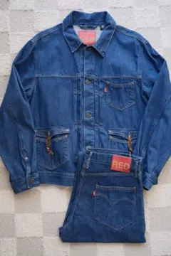 levi's RED セットアップ　トラッカージャケット　パンツ