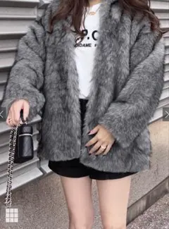 ミドルコート ファーコート