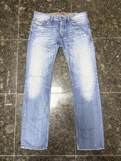 Diesel ダメージ加工 スリムフィット デニム
