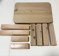 【値下げ】木工DIYキット 踏み台 椅子 カット済み木材 工作セット