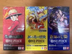 ワンピースカード受け継がれる意志 神の島の冒未開封テープ付 2Box