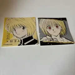 HUNTER×HUNTER クラピカ　ペタドール　スクエアステッカー　春コレ HUNTER×HUNTER スクエアステッカーコレクション クラピカ 春コレ