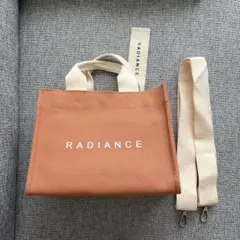 RADIANCE トートバッグ オレンジ 2WAY 新品未使用