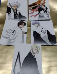 BLEACH　特典　イラストカード　5枚セット 藍染惣右介　市丸ギン　吉良イヅル