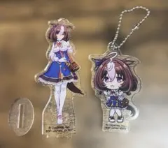 ウマ娘 メイショウドトウ 担当称号アクリルバッジコレクション - メルカリ