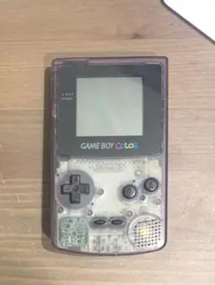 【ジャンク品】ゲームボーイカラークリアパープル