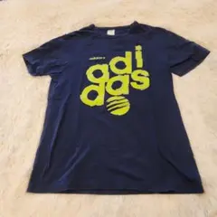 【お買い得】adidas　アディダス　ネイビー　Tシャツ　Lサイズ