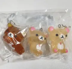 リラックマ　めじるしアクセサリー　3個