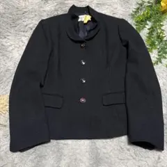 ETERNO BELLEZZA スタンドカラー ジャケット 黒 40 冠婚葬祭