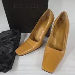 美品】GUCCI グッチ スエード パンプス ピンクベージュ 37 B | Mercari