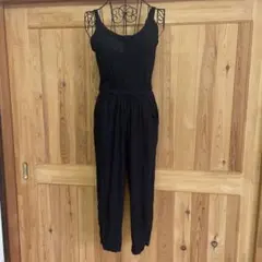 値下げ　ボルコム　ブラック スリーブレス オールインワン