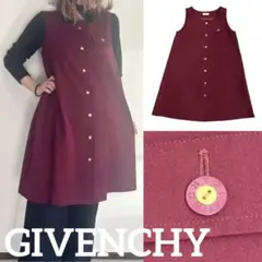 【レア・美品・90's】GIVENCHY ロゴボタン2way one-pieceのサムネイル