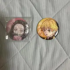 善逸と禰豆子 缶バッジ 2個セット