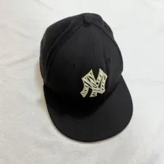 NEW ERA 59FIFTY ブラックゴールド　キッズ　52cm