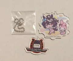 キタサンブラック サンリオコラボ ミニキャラアクリルスタンドキーホルダー ウマ娘