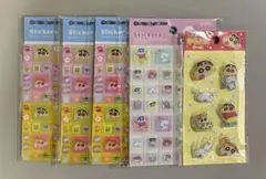 クレヨンしんちゃん タイルシール キラぷにシール 5点