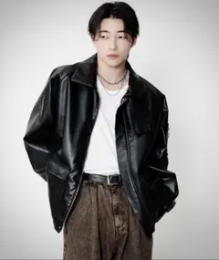 PLAN To レザージャケット