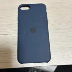Apple iPhone用シリコンケース ネイビー