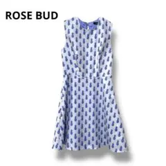 極美品✨ROSE BUD パイナップル柄 ワンピース Fのサムネイル
