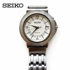 SEIKO KINETIC 5M42-0G49 オートクォーツ 腕時計 - メルカリ